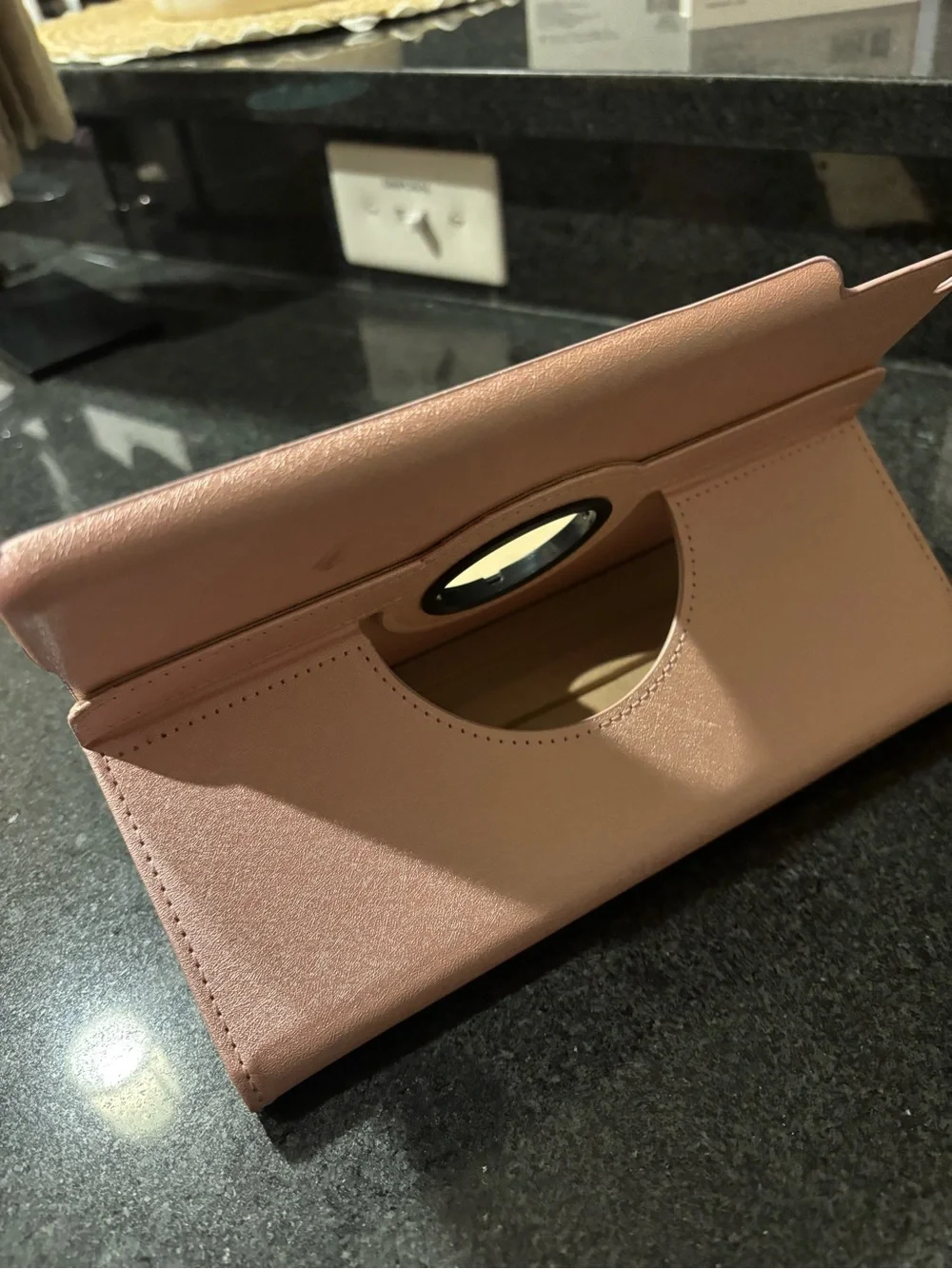 Rose Gold Folio Case for iPad 9.7 inch 2018 2017/ iPad Air 2